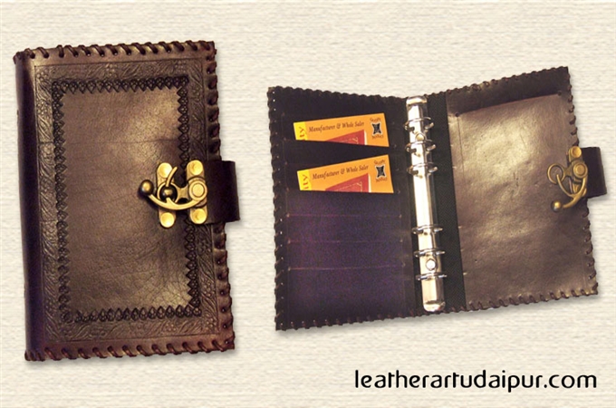 Art Leather Journal : Leather Folder